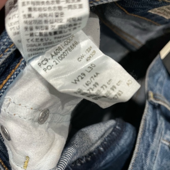 Levi's Blue Denim Jeans - Picture 10 of 10